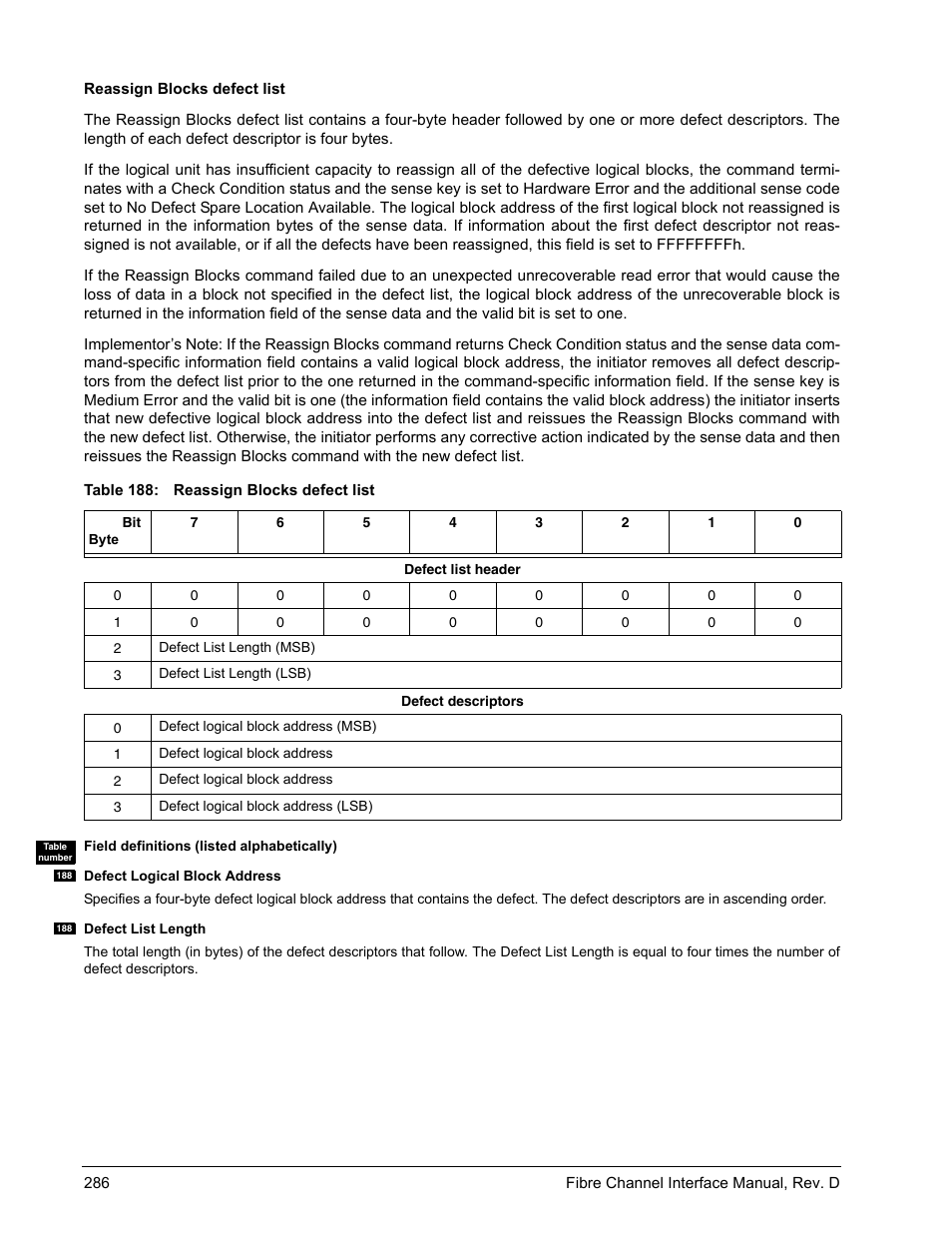 Seagate Fibre Channel Interface User Manual | Page 300 / 432