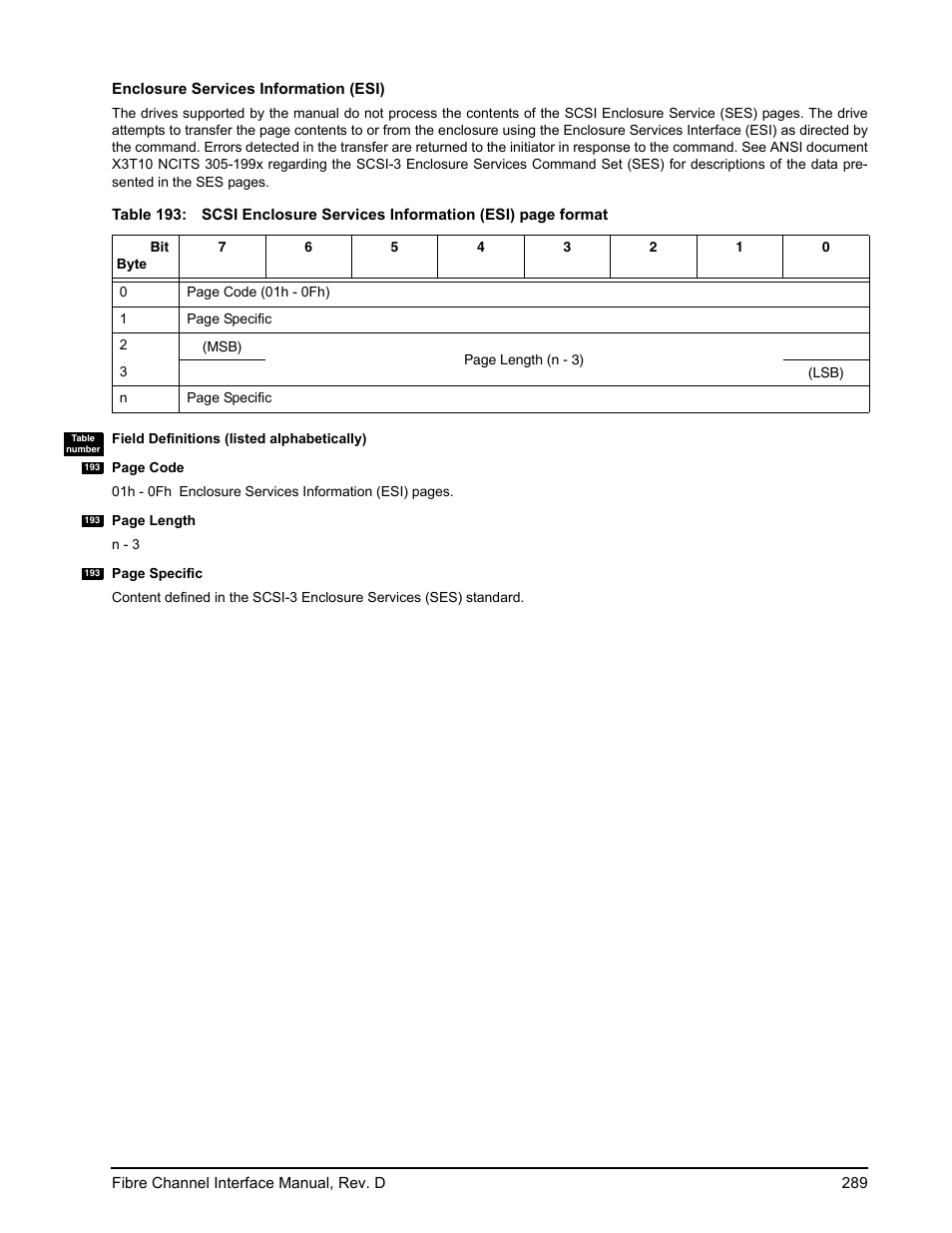 Seagate Fibre Channel Interface User Manual | Page 303 / 432