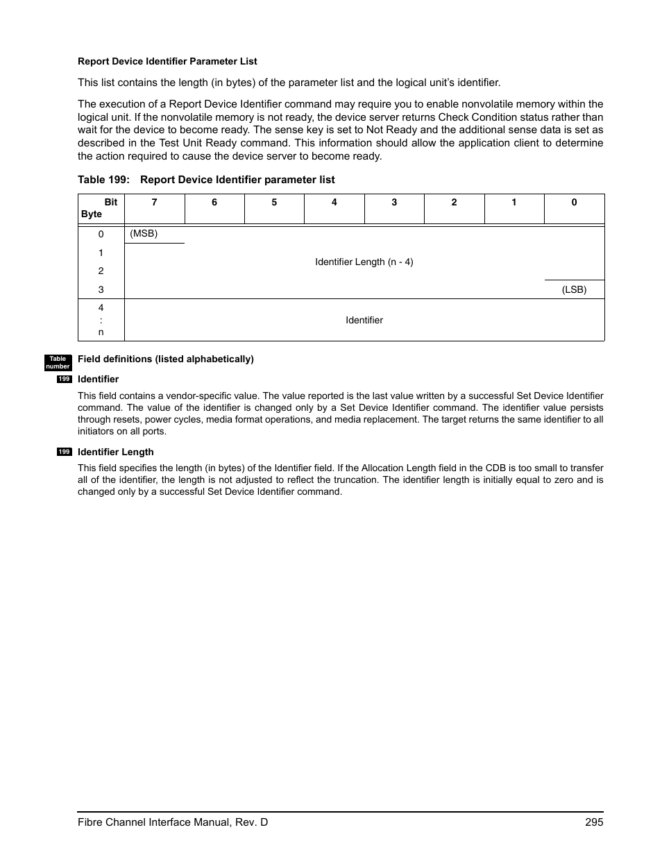 Seagate Fibre Channel Interface User Manual | Page 309 / 432