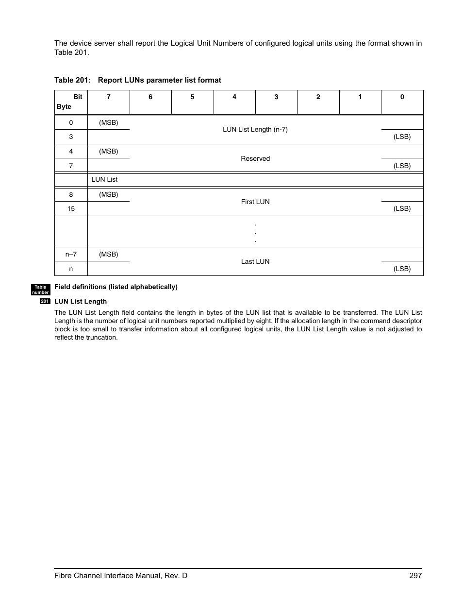 Seagate Fibre Channel Interface User Manual | Page 311 / 432