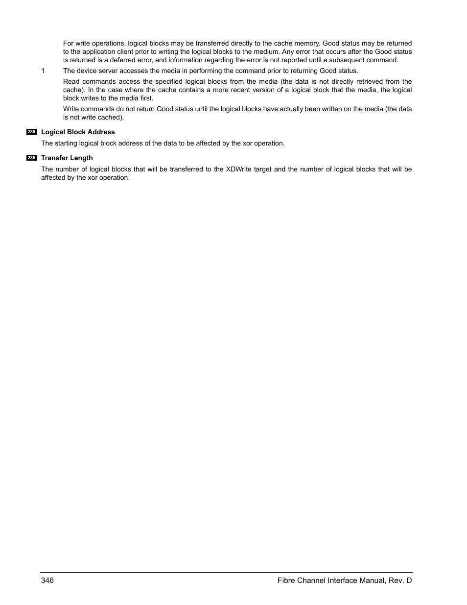 Seagate Fibre Channel Interface User Manual | Page 360 / 432