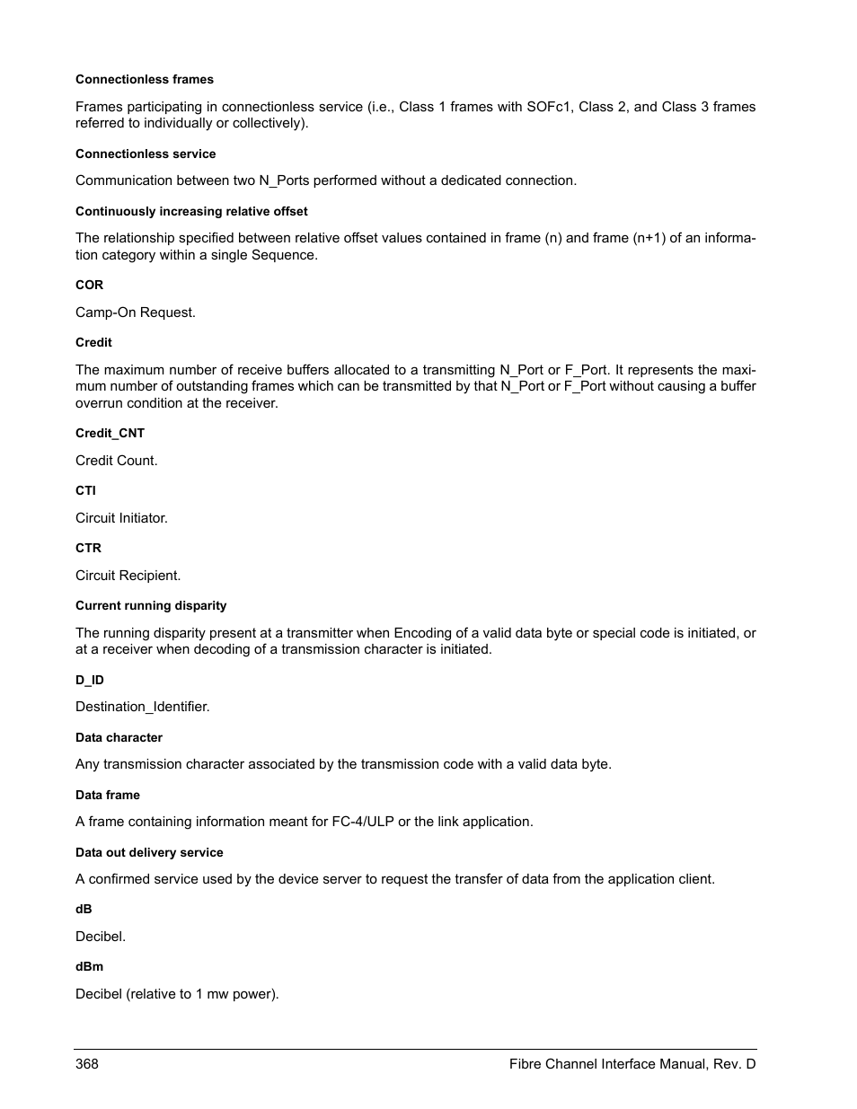Seagate Fibre Channel Interface User Manual | Page 382 / 432