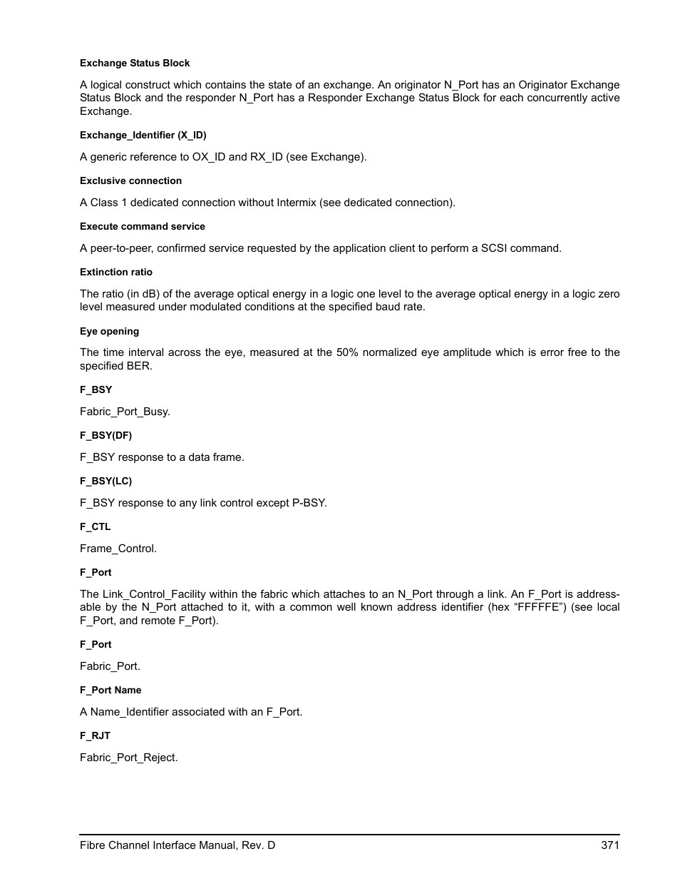 Seagate Fibre Channel Interface User Manual | Page 385 / 432