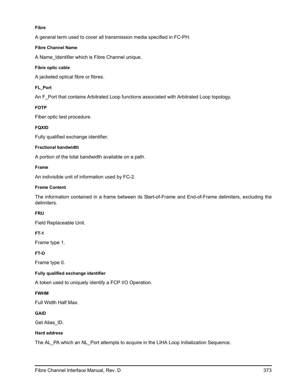 Seagate Fibre Channel Interface User Manual | Page 387 / 432