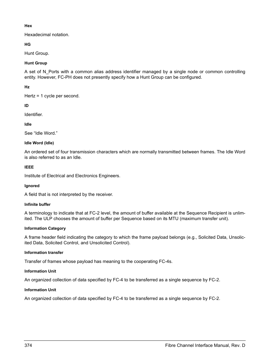 Seagate Fibre Channel Interface User Manual | Page 388 / 432