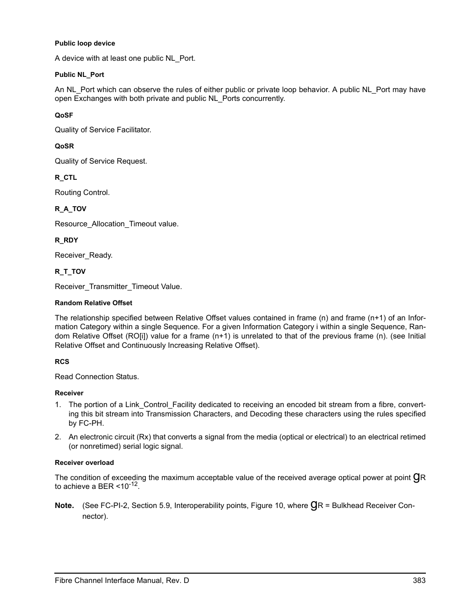 Seagate Fibre Channel Interface User Manual | Page 397 / 432