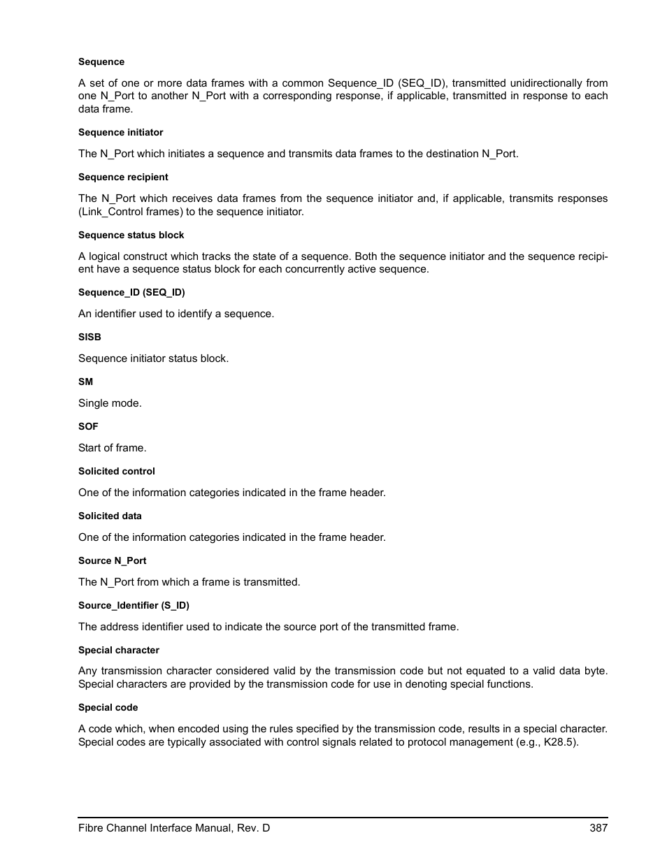 Seagate Fibre Channel Interface User Manual | Page 401 / 432