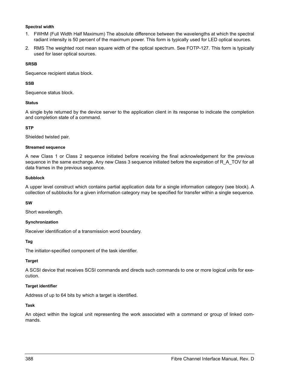 Seagate Fibre Channel Interface User Manual | Page 402 / 432
