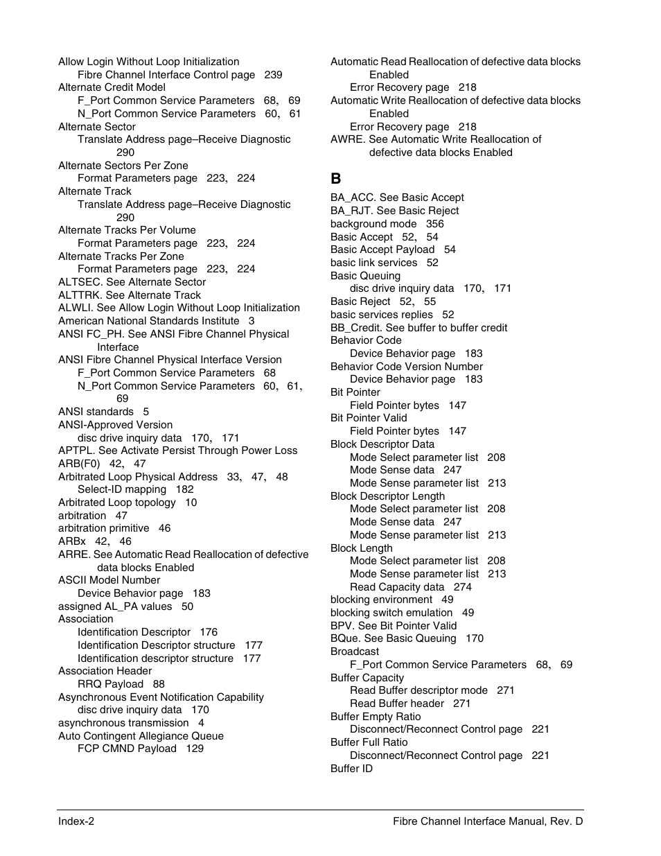 Seagate Fibre Channel Interface User Manual | Page 408 / 432