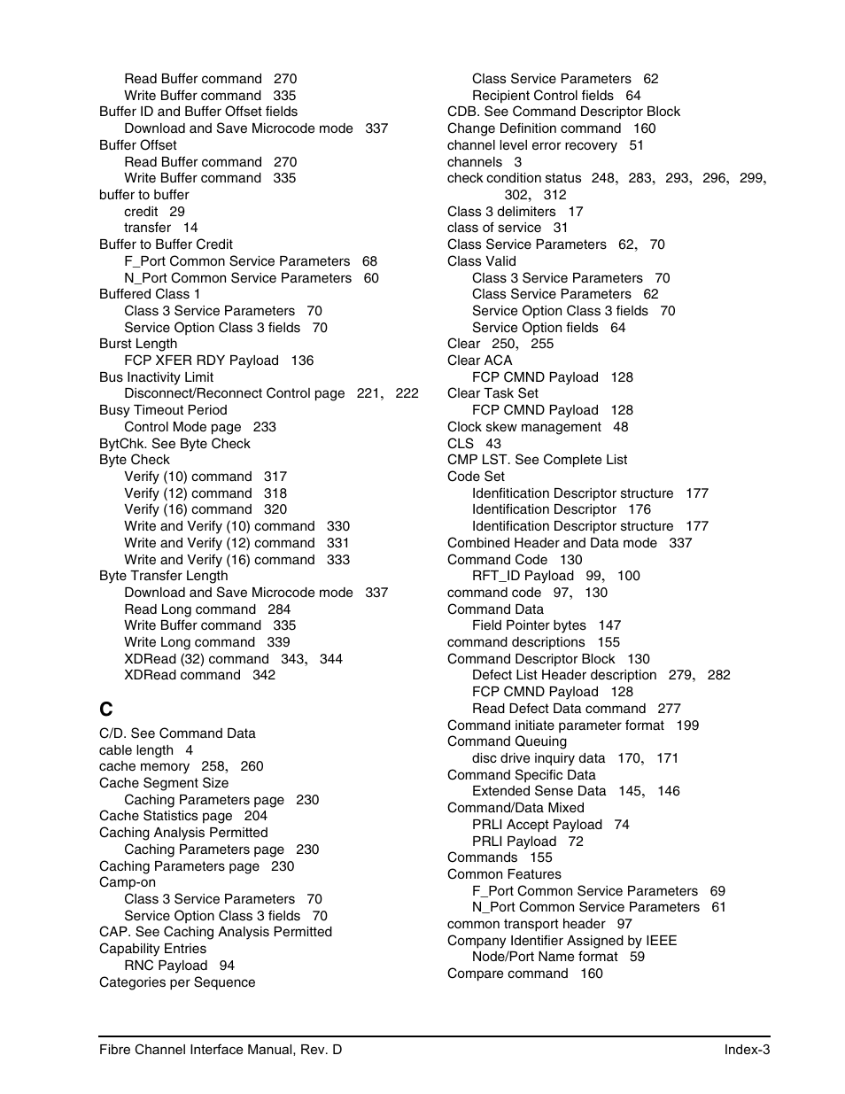Seagate Fibre Channel Interface User Manual | Page 409 / 432