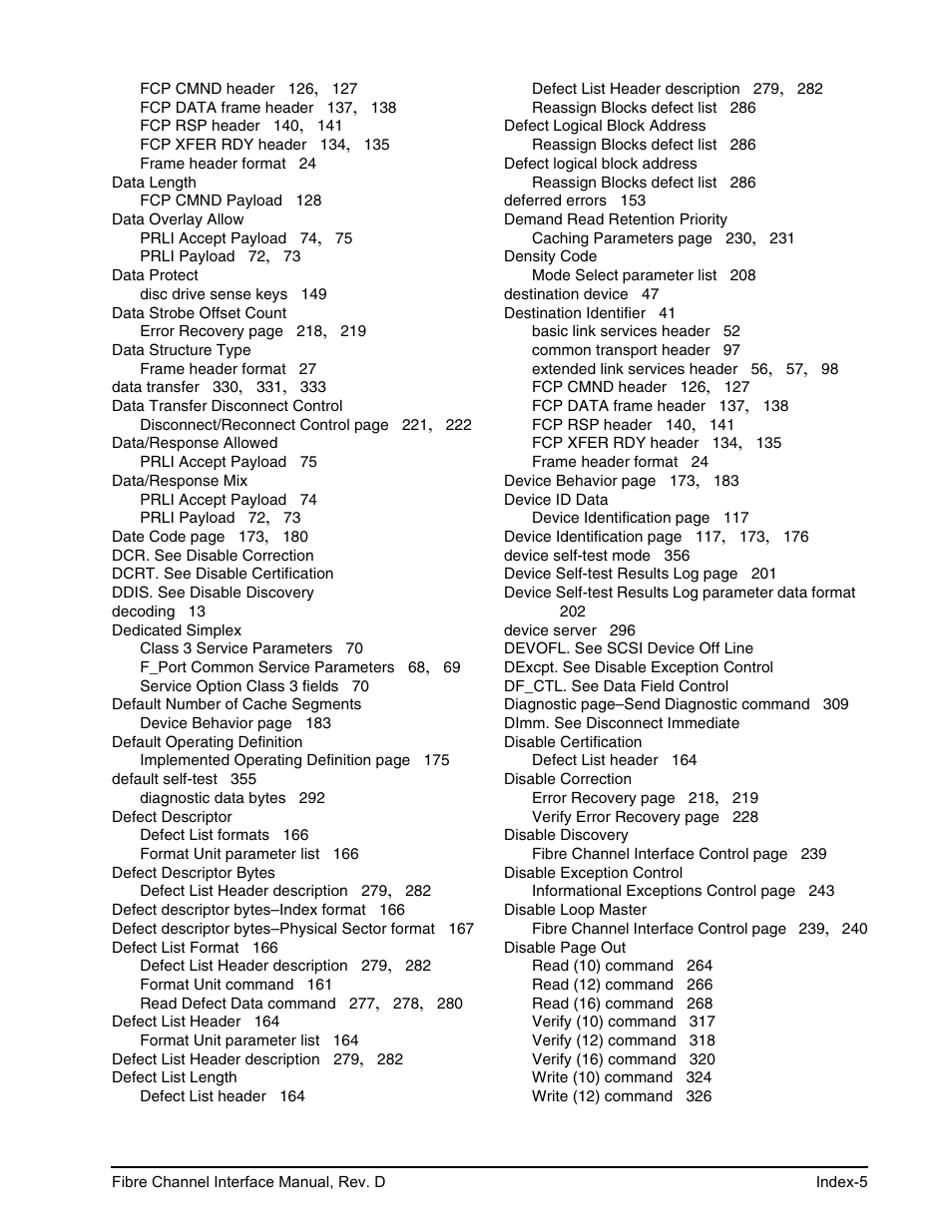 Seagate Fibre Channel Interface User Manual | Page 411 / 432