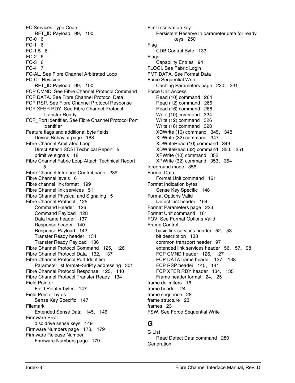 Seagate Fibre Channel Interface User Manual | Page 414 / 432