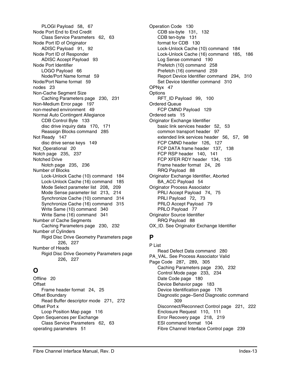 Seagate Fibre Channel Interface User Manual | Page 419 / 432