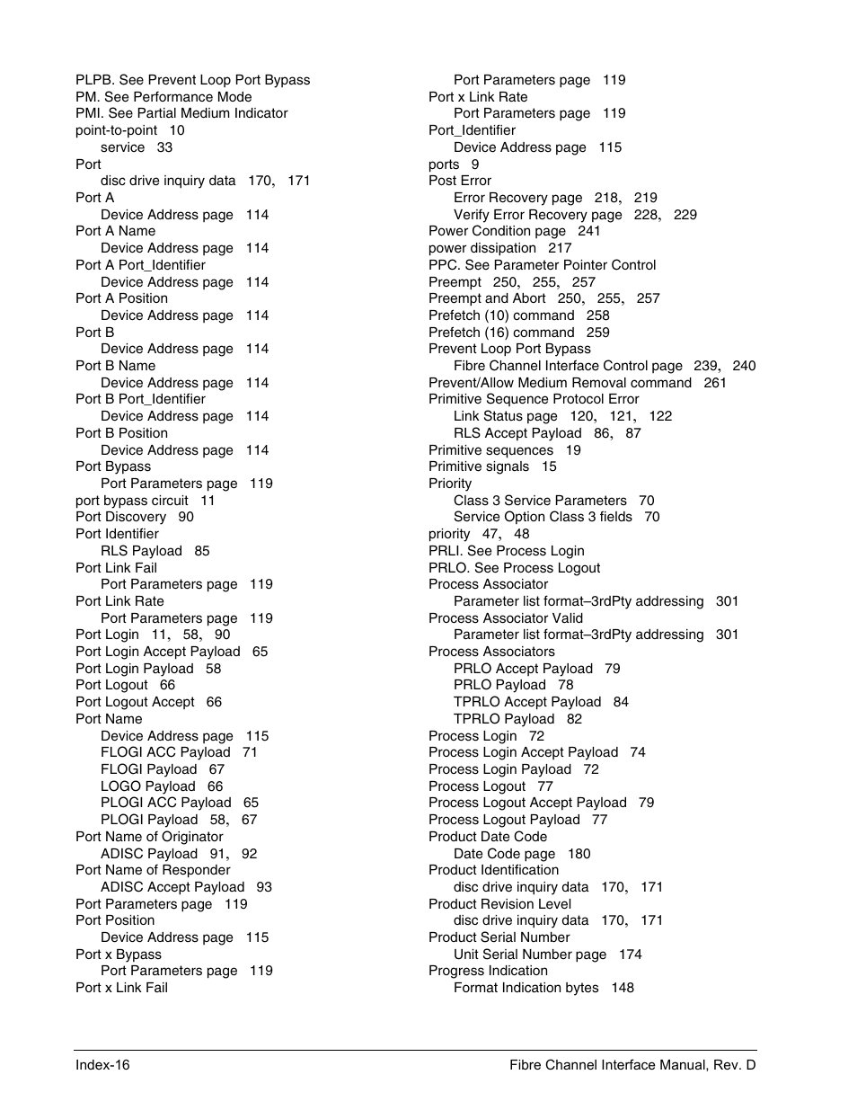 Seagate Fibre Channel Interface User Manual | Page 422 / 432