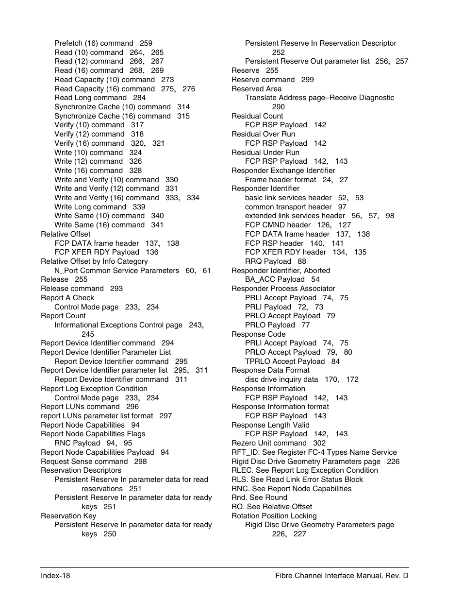 Seagate Fibre Channel Interface User Manual | Page 424 / 432
