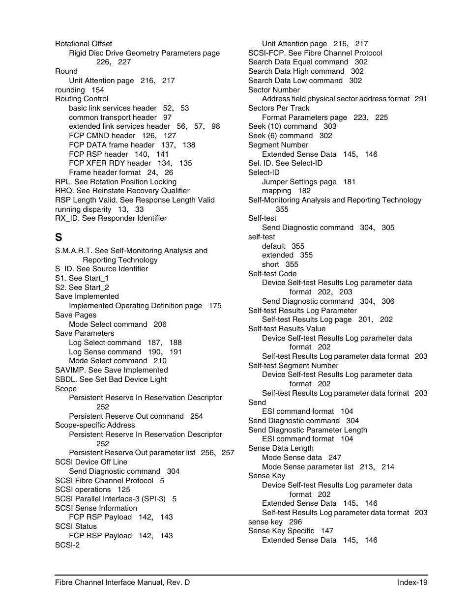 Seagate Fibre Channel Interface User Manual | Page 425 / 432