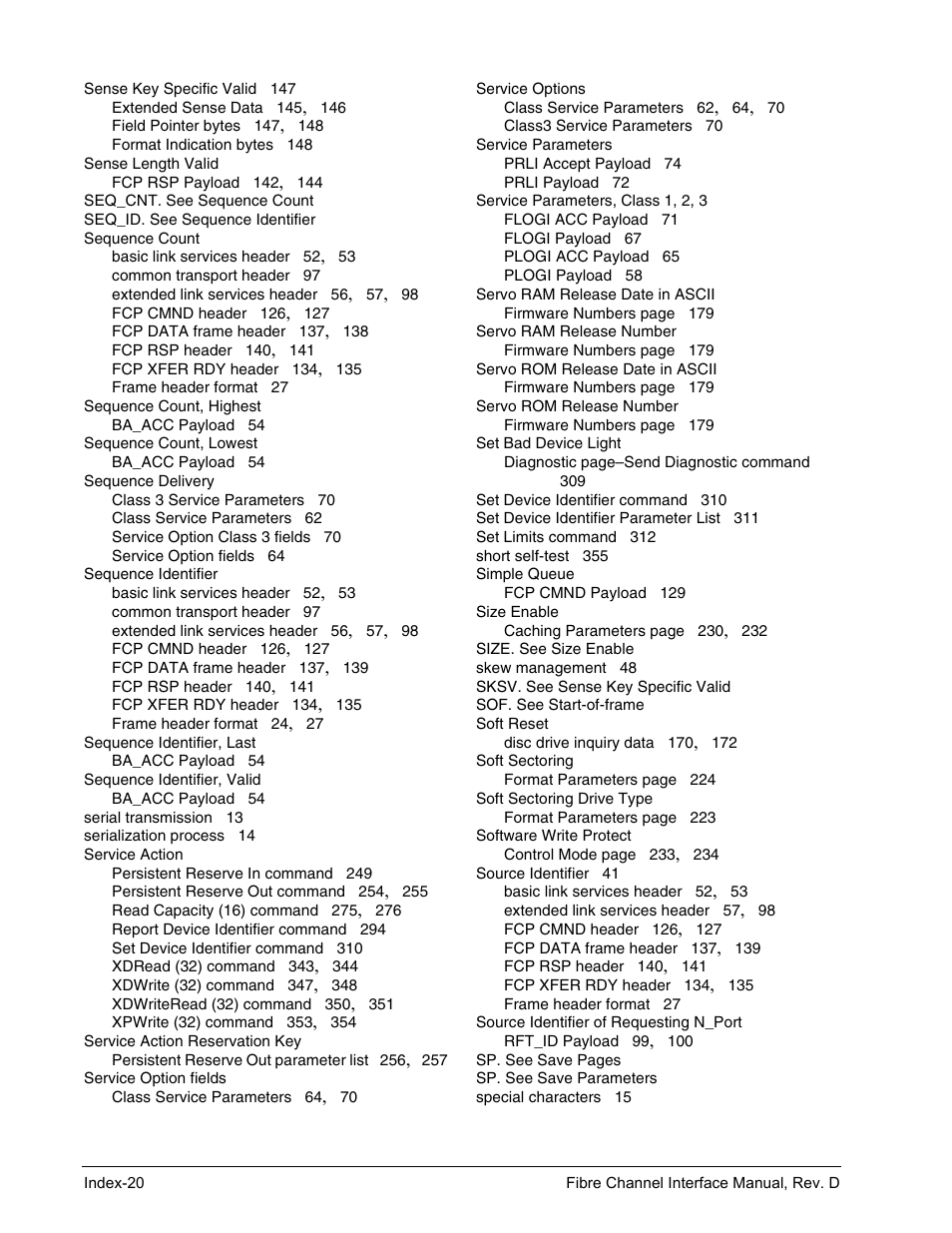 Seagate Fibre Channel Interface User Manual | Page 426 / 432