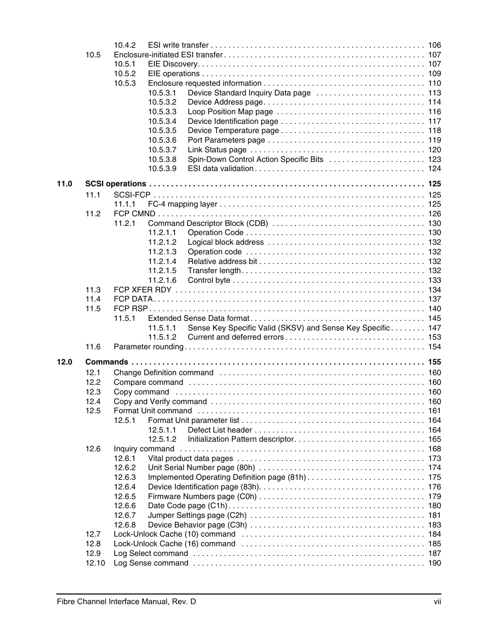 Seagate Fibre Channel Interface User Manual | Page 9 / 432