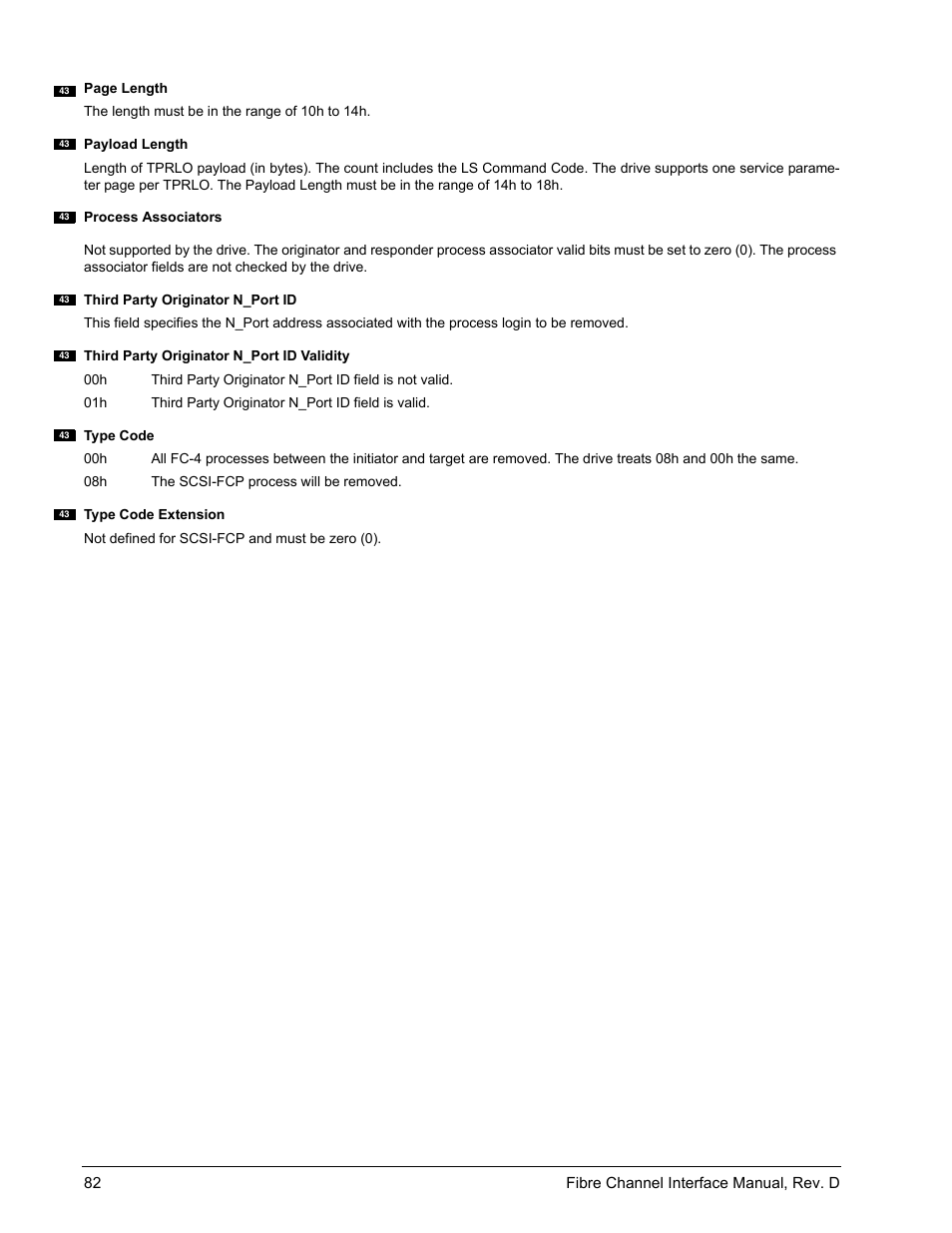 Seagate Fibre Channel Interface User Manual | Page 96 / 432