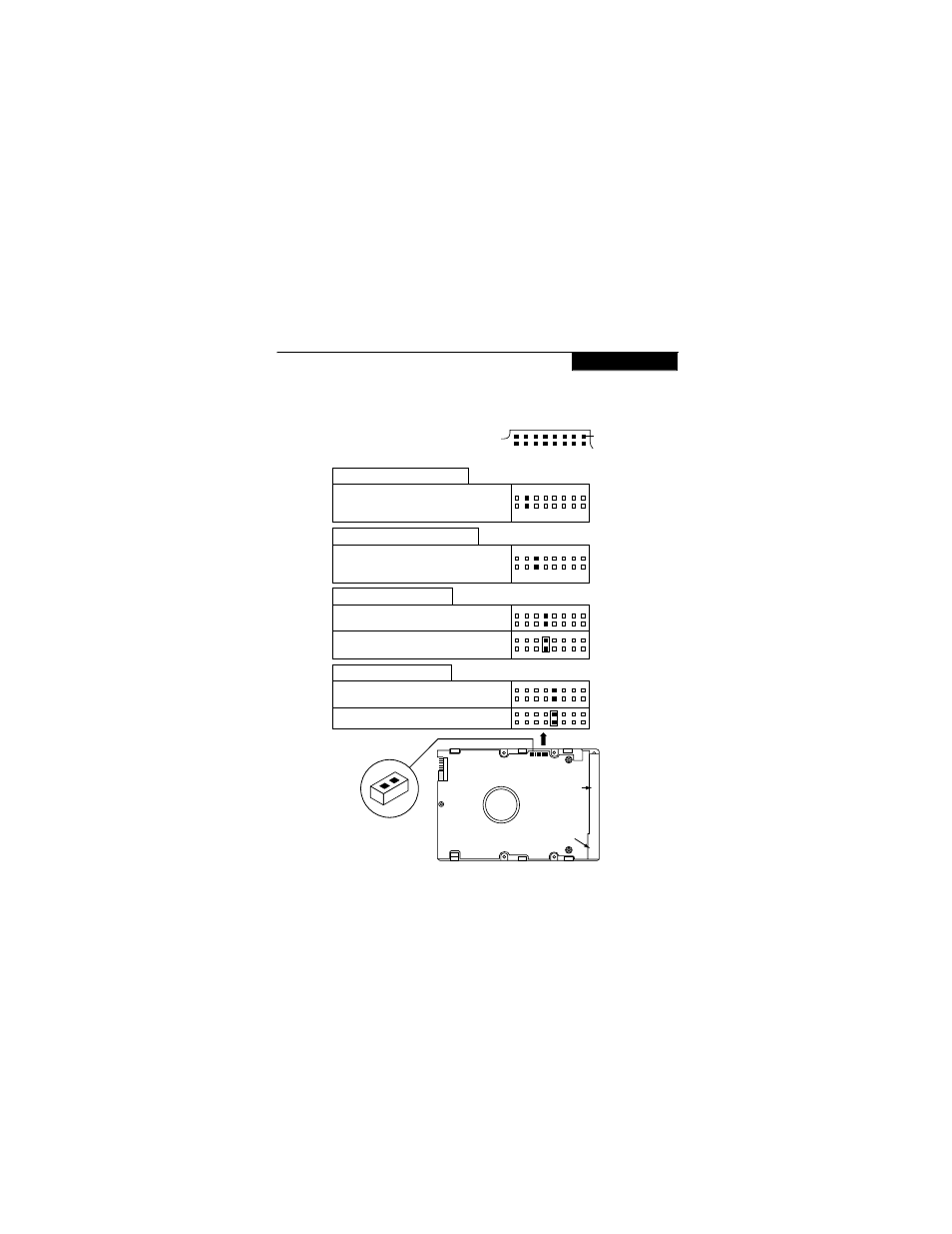 Applicable jumper options, Wc/dc drives applicable jumper options | Seagate CHEETAH 9 ST19101N/W/WC/WD/DC User Manual | Page 51 / 56