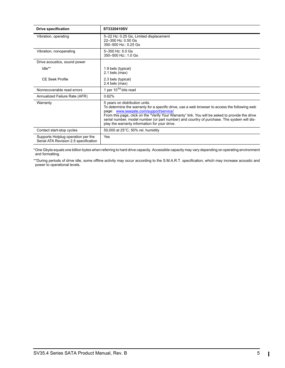 Seagate SV35.4 User Manual | Page 11 / 44