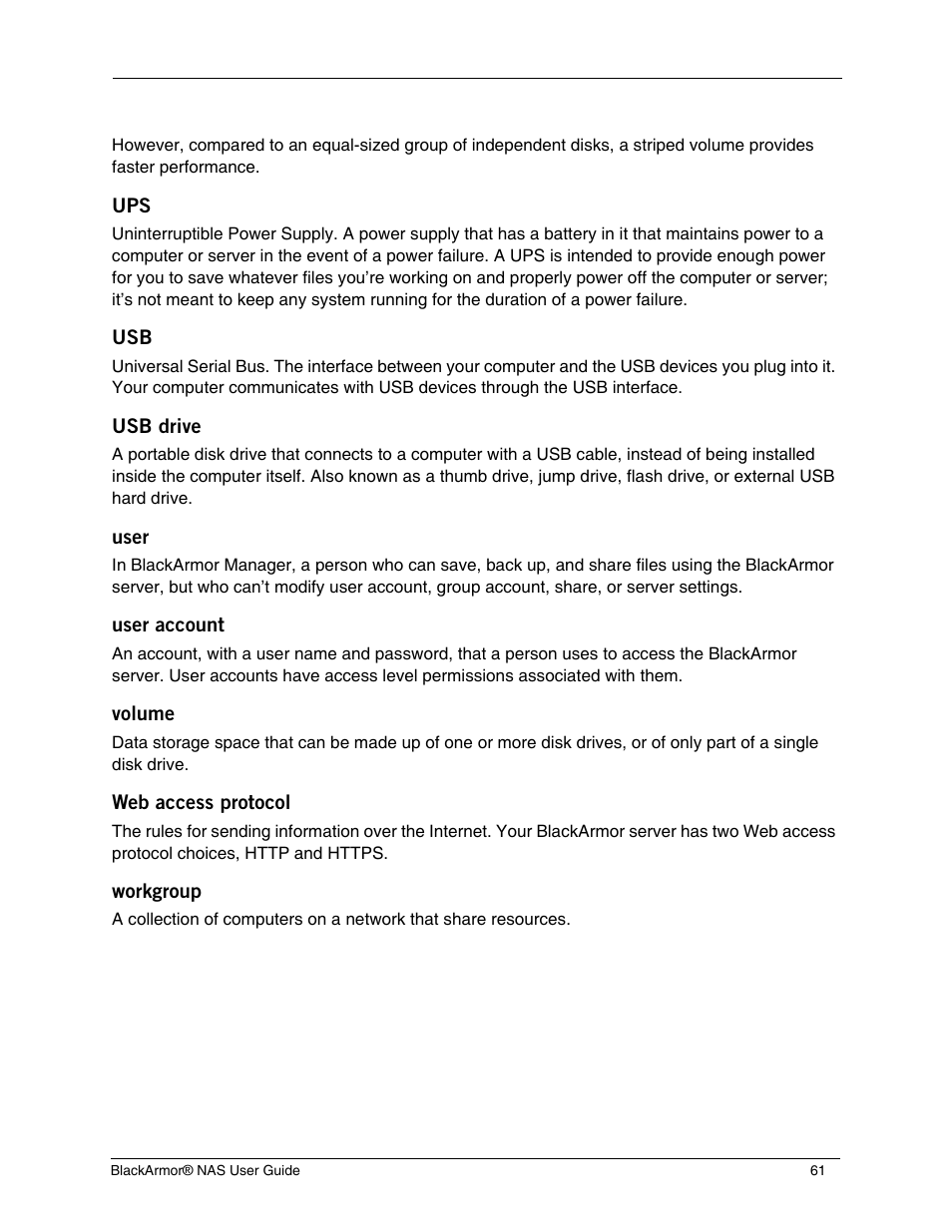 Seagate BlackArmor NAS 440 User Manual | Page 57 / 60