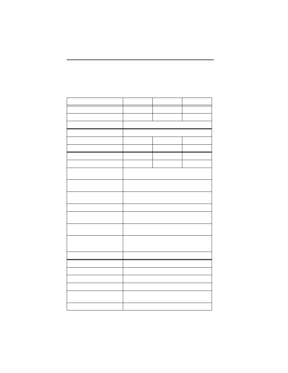 Specification summary table | Seagate ULTRA ATA ST320423A User Manual | Page 10 / 42
