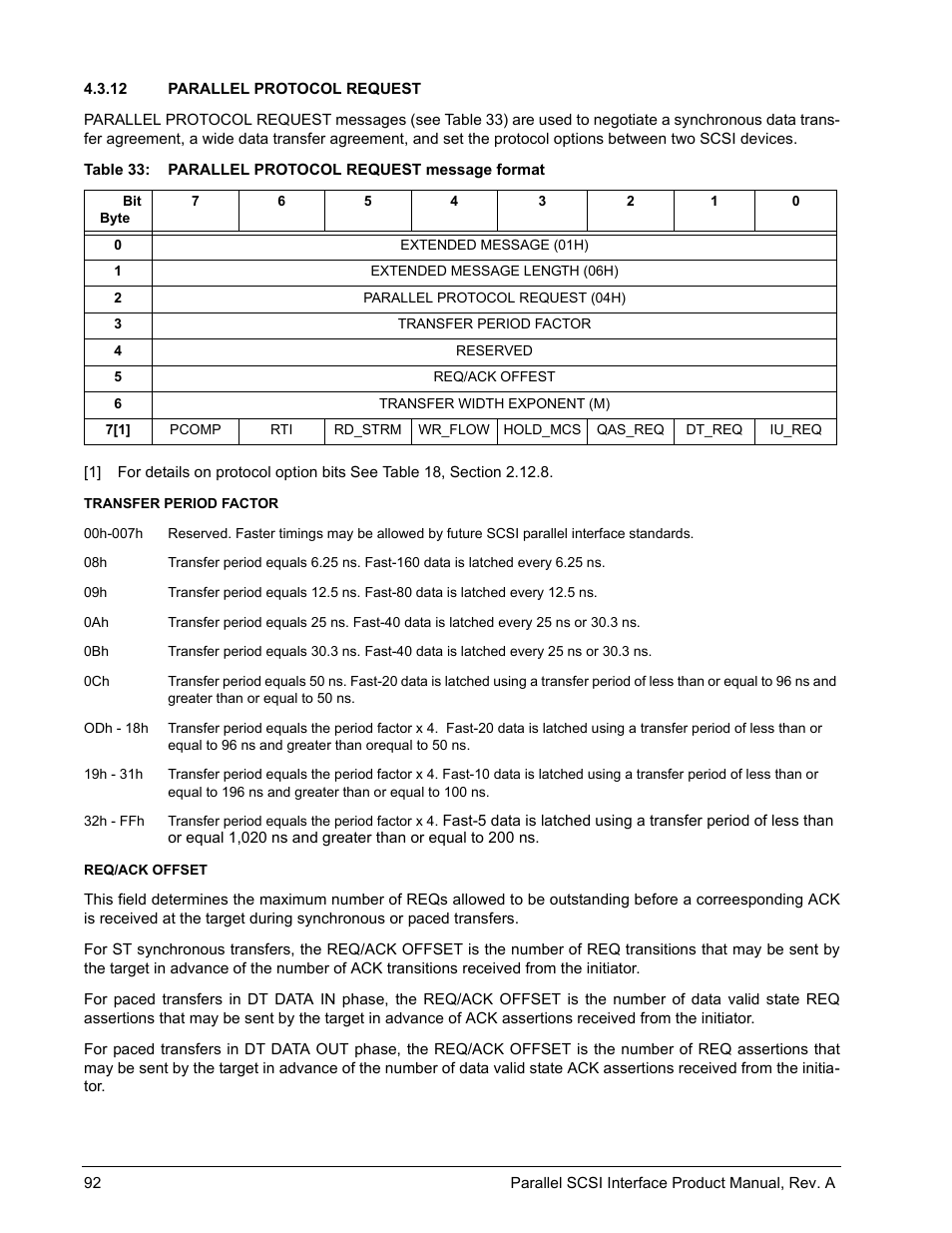 12 parallel protocol request, 12) for the con, 12) for the | Seagate Ultra 320 User Manual | Page 106 / 186