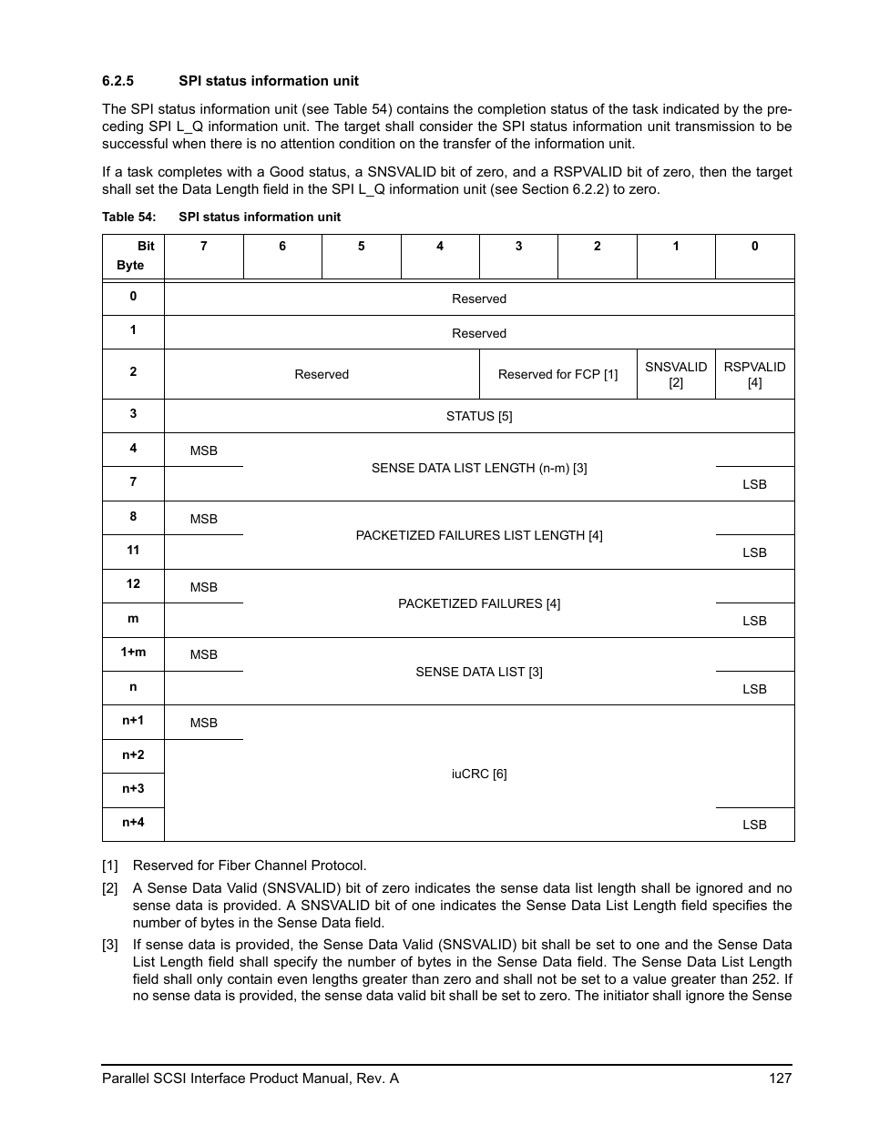 5 spi status information unit, 5). the | Seagate Ultra 320 User Manual | Page 141 / 186