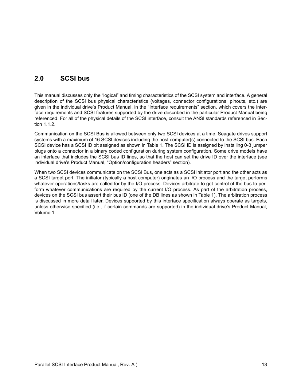 0 scsi bus | Seagate Ultra 320 User Manual | Page 27 / 186