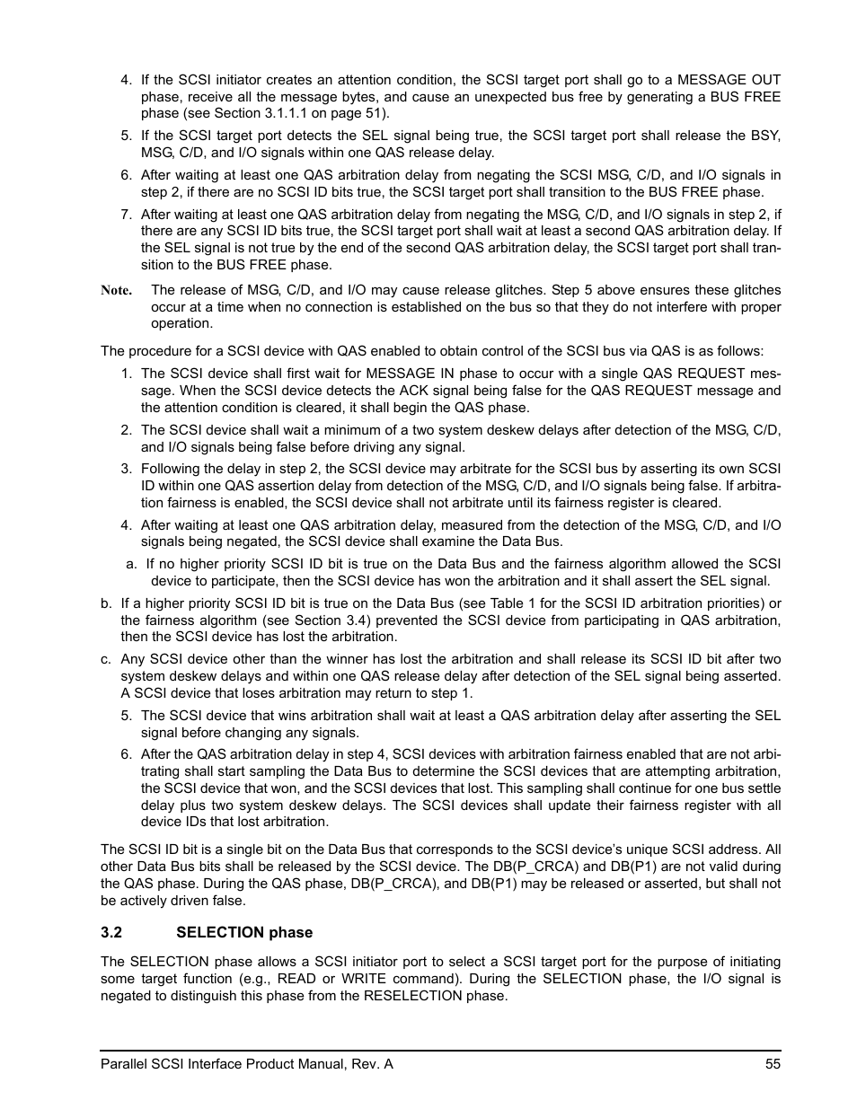 2 selection phase | Seagate Ultra 320 User Manual | Page 69 / 186