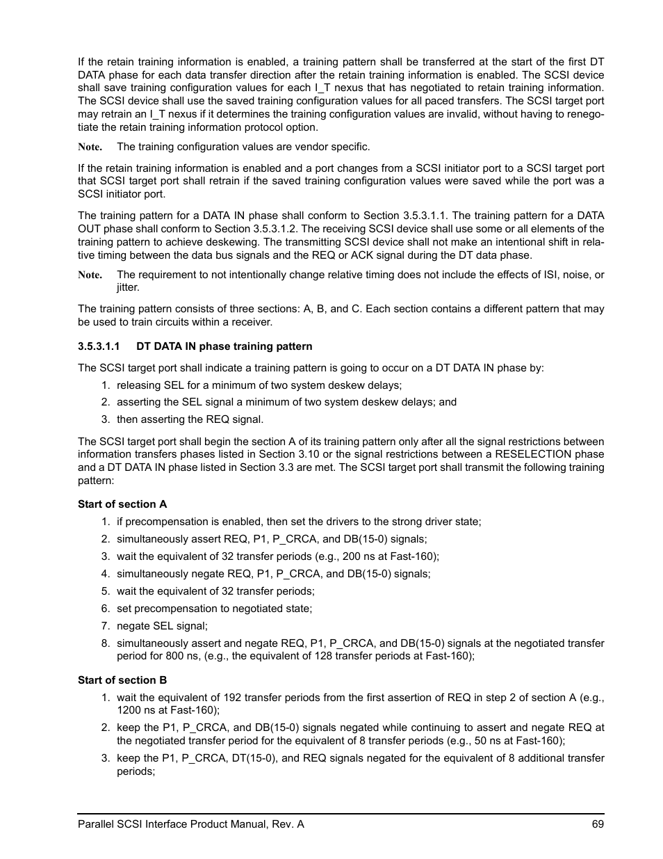 1 dt data in phase training pattern | Seagate Ultra 320 User Manual | Page 83 / 186
