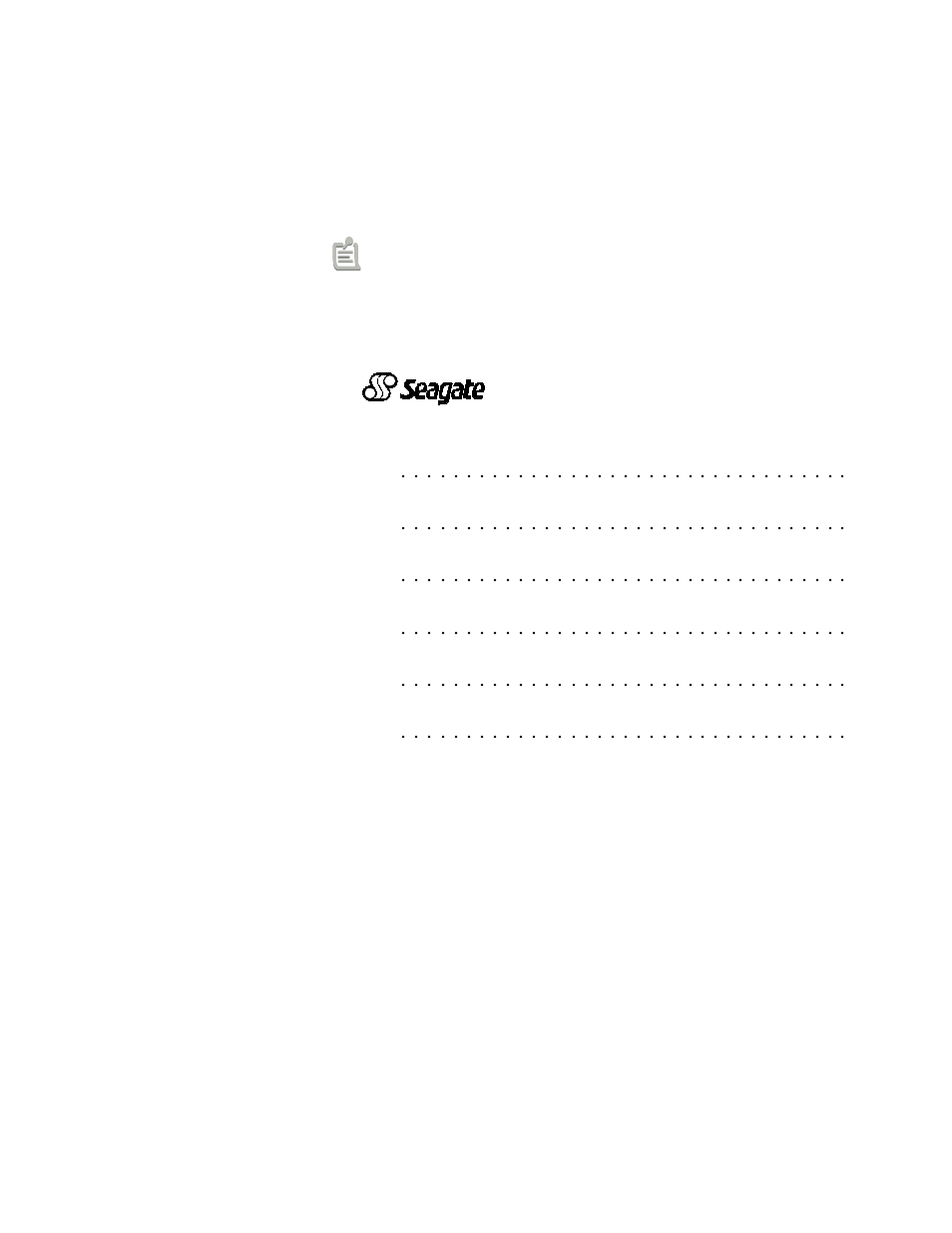 Seagate ST410800W/WD User Manual | 40 pages
