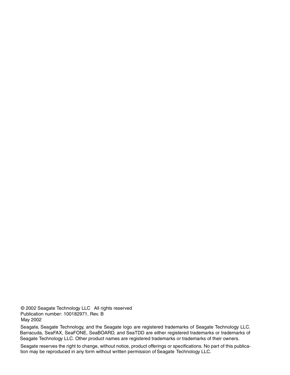 Seagate Barracuda ST318418N User Manual | Page 4 / 96