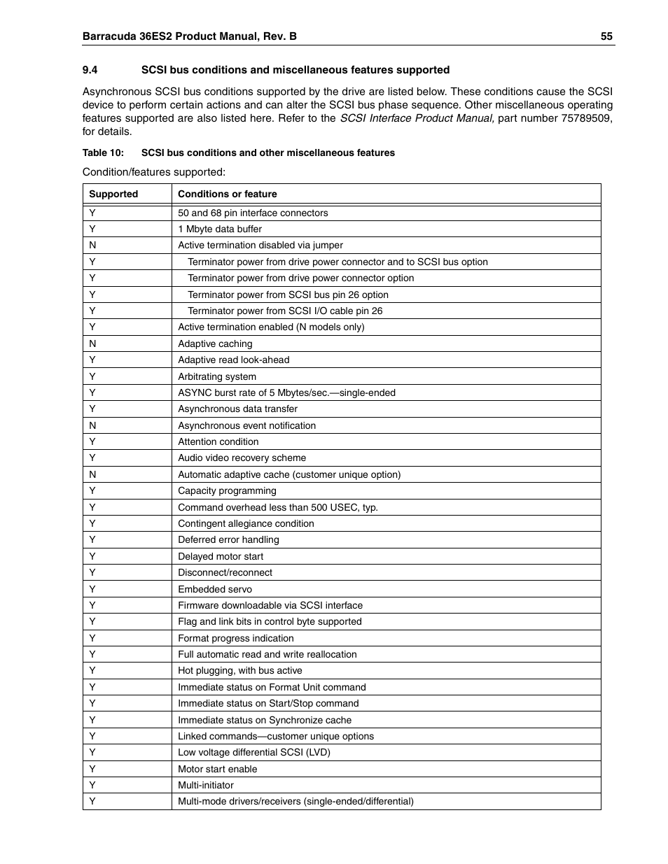 Seagate Barracuda ST318418N User Manual | Page 65 / 96