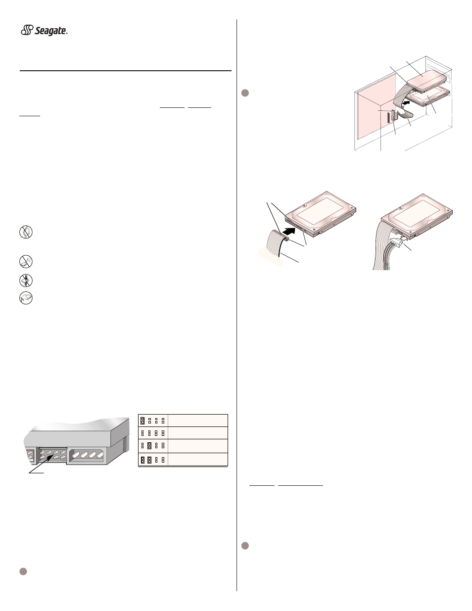Seagate U SERIES X 20 ST320014A User Manual | 2 pages