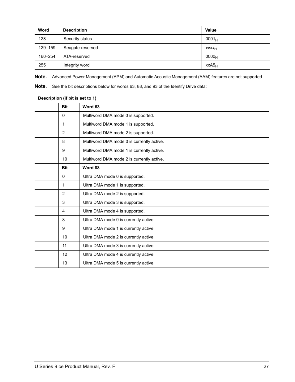 Seagate U Series 9 CE User Manual | Page 37 / 52