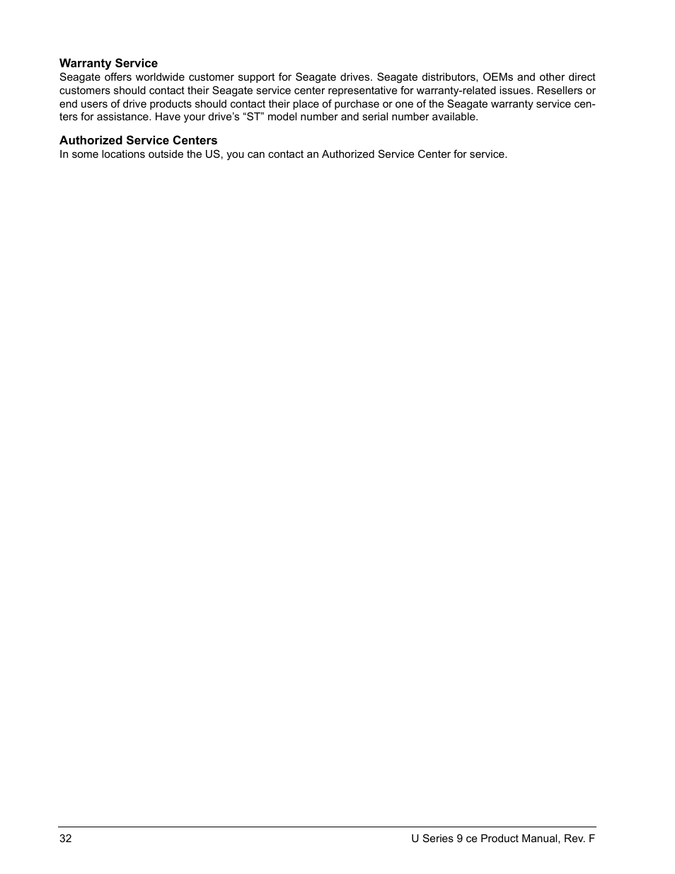 Seagate U Series 9 CE User Manual | Page 42 / 52