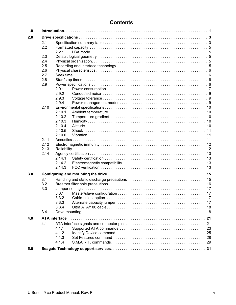 Seagate U Series 9 CE User Manual | Page 7 / 52