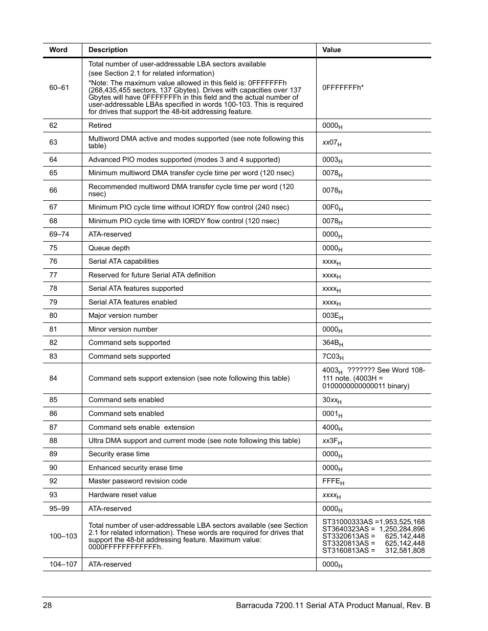 Seagate BARRACUDA 7200.11 User Manual | Page 34 / 46