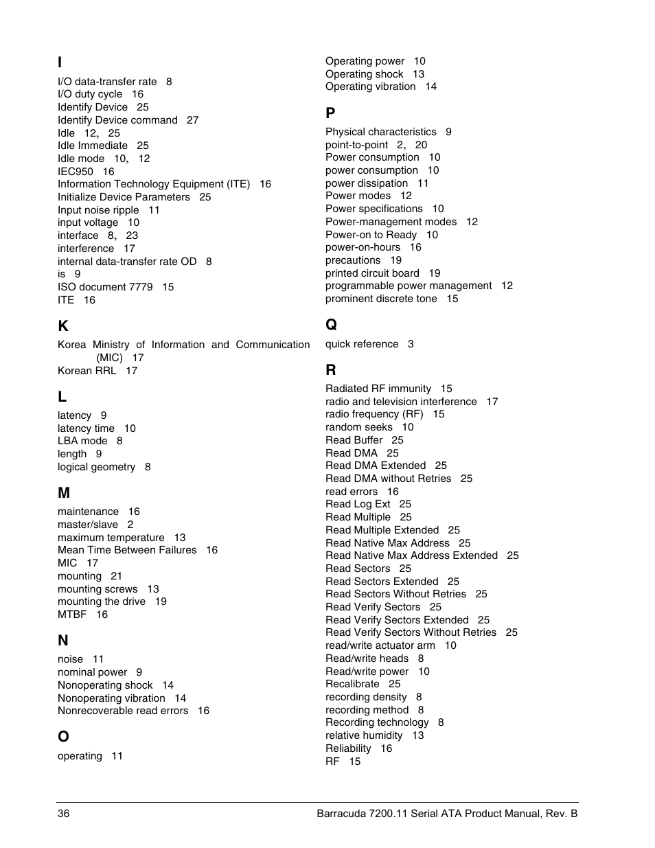 Seagate BARRACUDA 7200.11 User Manual | Page 42 / 46