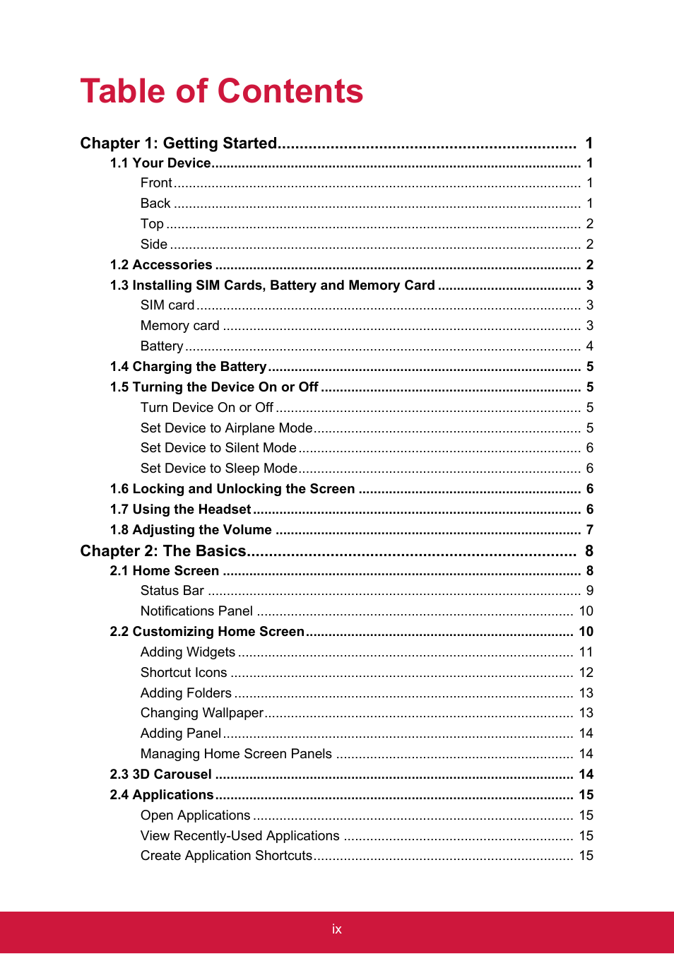 ShelterLogic ViewPhone 3 VS14032 User Manual | Page 10 / 98