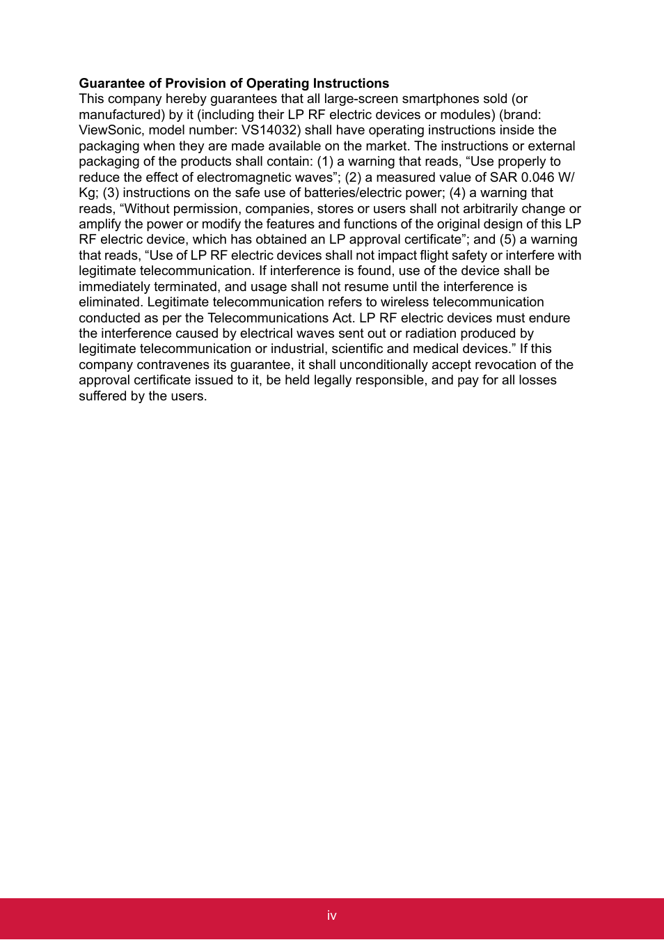 ShelterLogic ViewPhone 3 VS14032 User Manual | Page 5 / 98