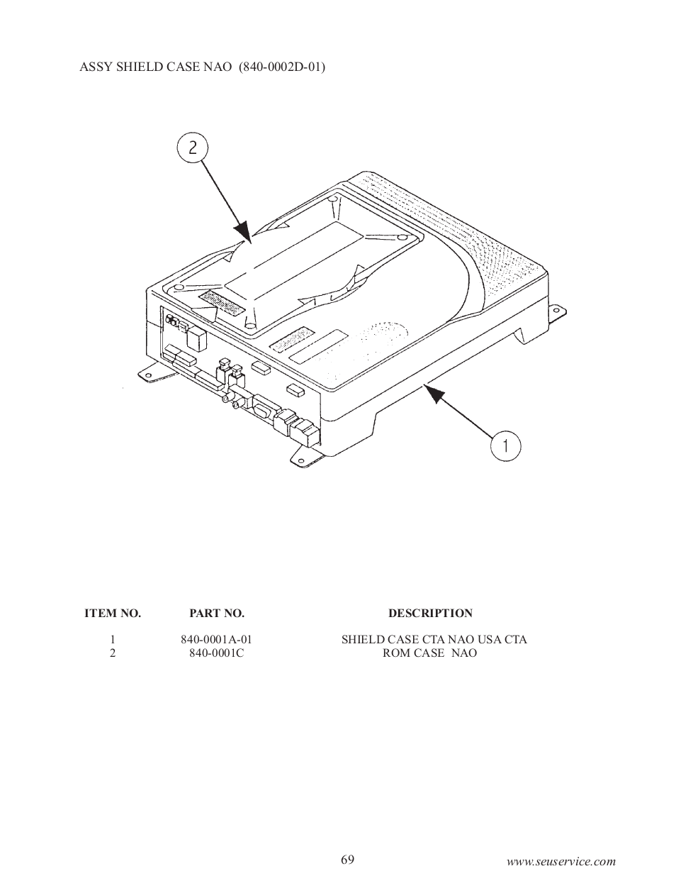 Sega 999-0886-01 User Manual | Page 74 / 85