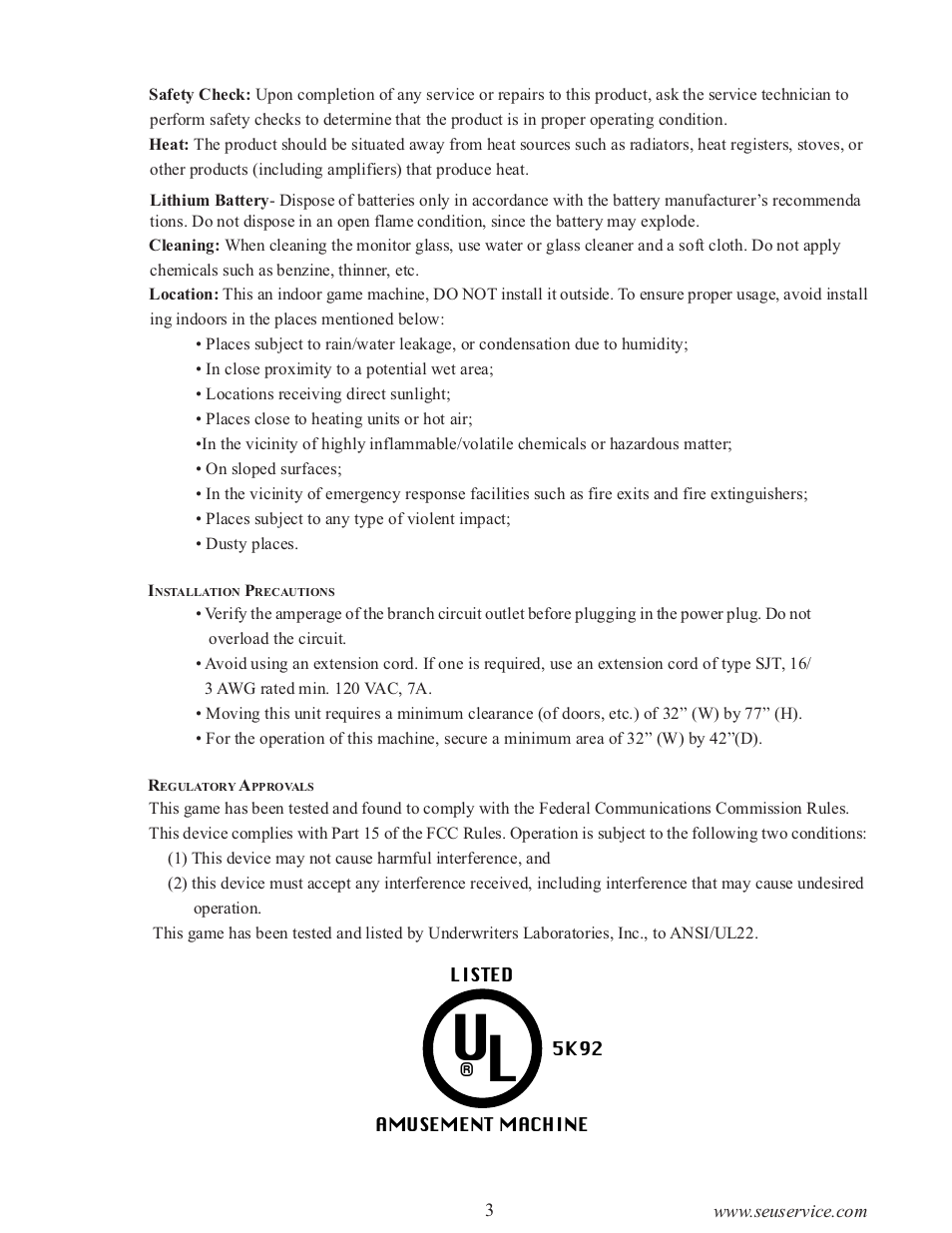 Sega 999-0886-01 User Manual | Page 8 / 85