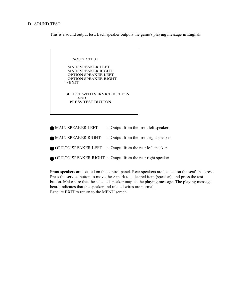 Sega 999-1108 User Manual | Page 38 / 118
