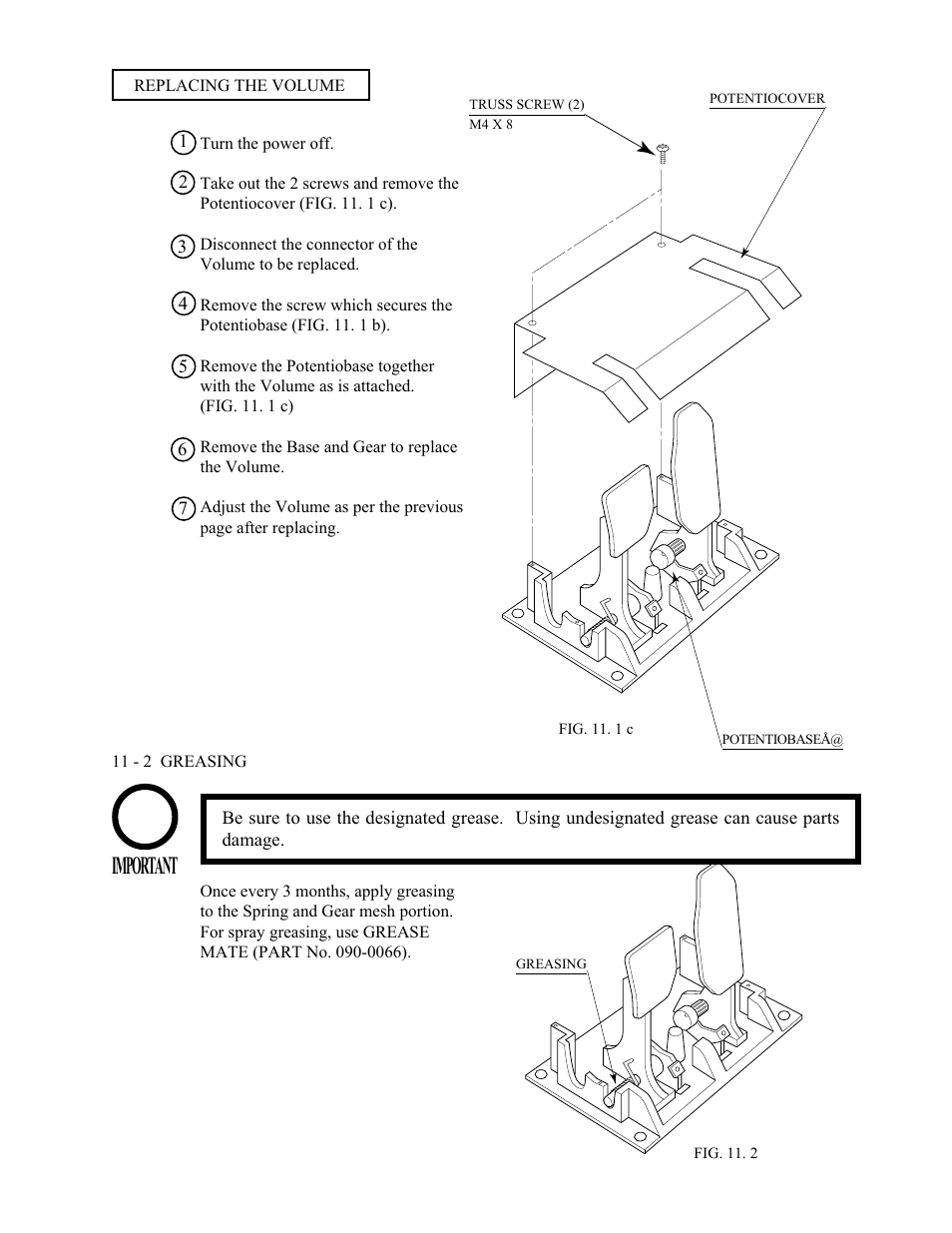 Important | Sega 999-1108 User Manual | Page 68 / 118