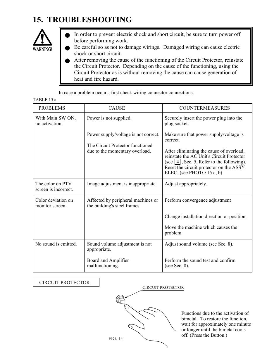 Troubleshooting | Sega 999-1108 User Manual | Page 78 / 118