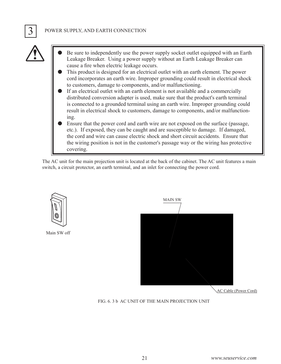 Warning | Sega LTM170E6-L04 User Manual | Page 29 / 66