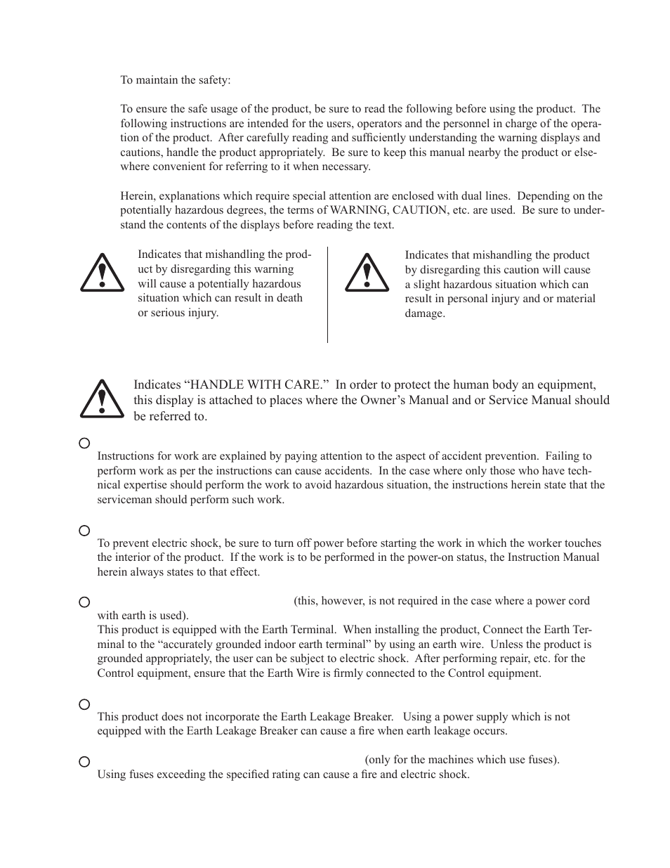 Caution, Warning | Sega LTM170E6-L04 User Manual | Page 3 / 66